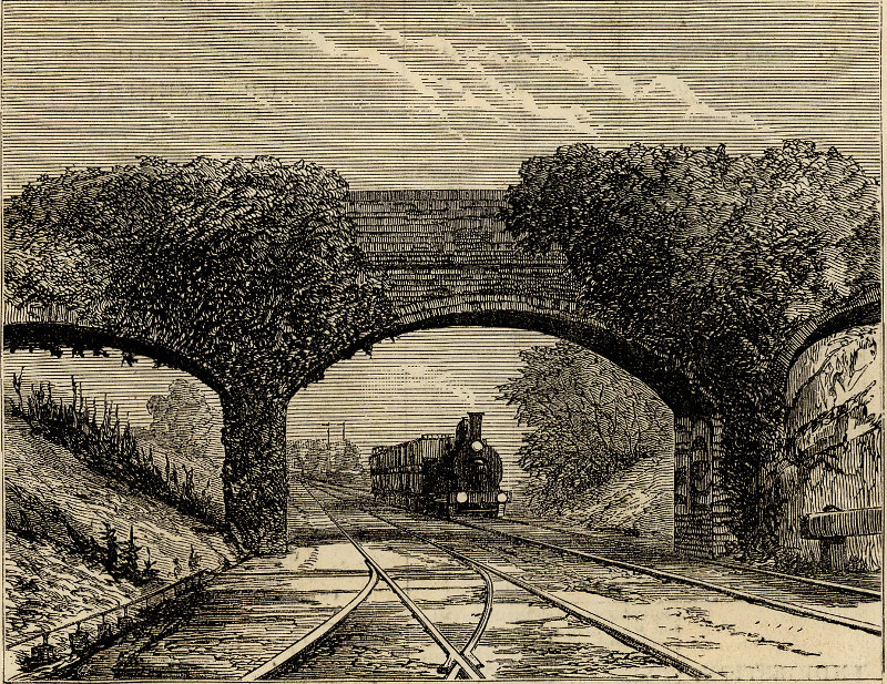 The Ivy bridge, near Bromley, scene of the recent accident by nn