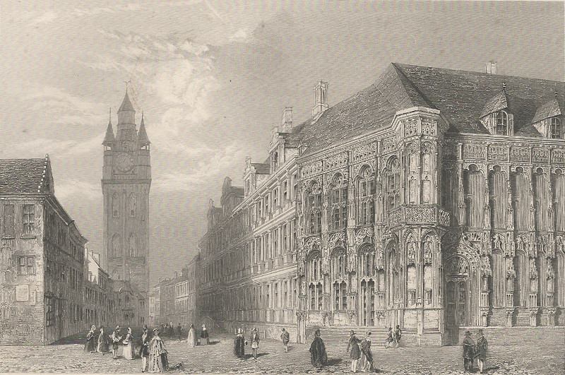 Hotel de Ville (Gent) by A.H. Payne