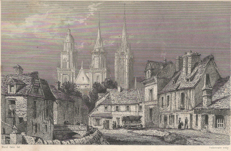 Evreux by Outhwaite, Morel