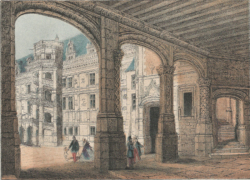 Inneres des Schlosses zu Blois by nn