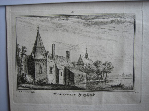 view Torenveld bij Oegstgeest by Abraham Rademaker