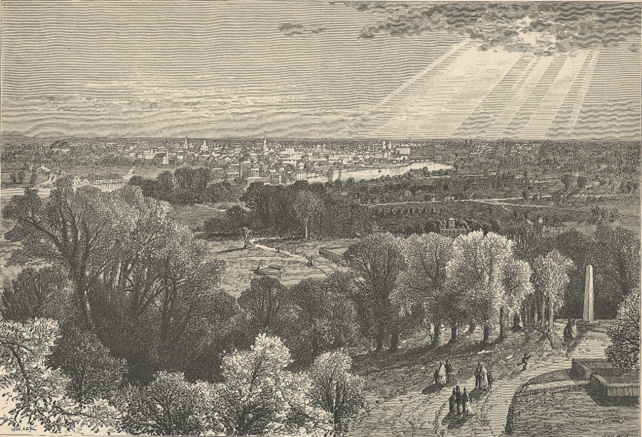 Rochester, from Mount Hope Cemetery by J. Filmer