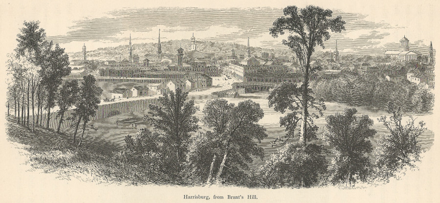 Harrisburg, from Brant´s Hill by Richardson