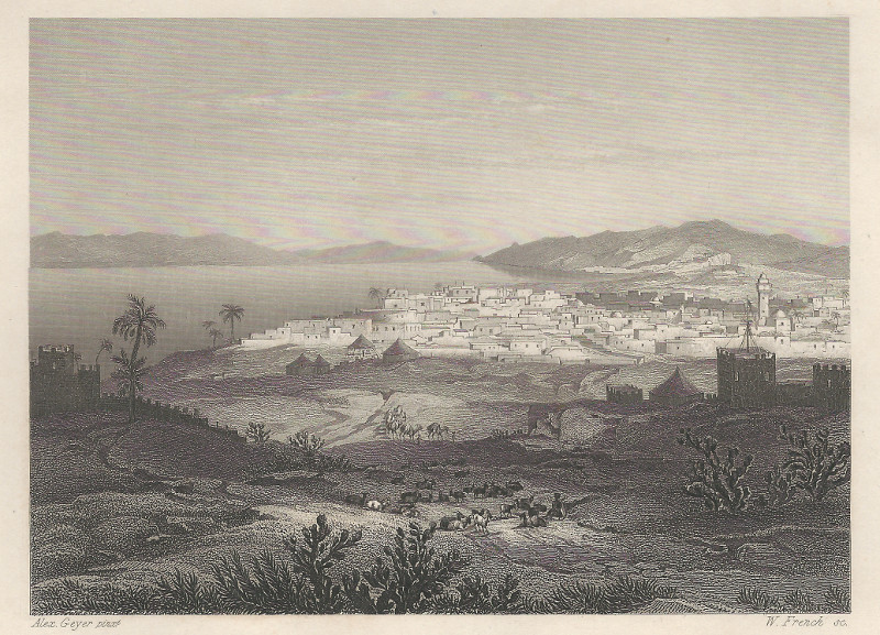 Tiberias (Palastina) by A. Geyer, W. French