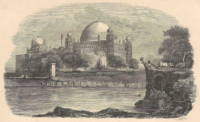 Tombeau du sultan Mohammed-Shah a Bejapour (Inde) by E. Breton, Lisbet