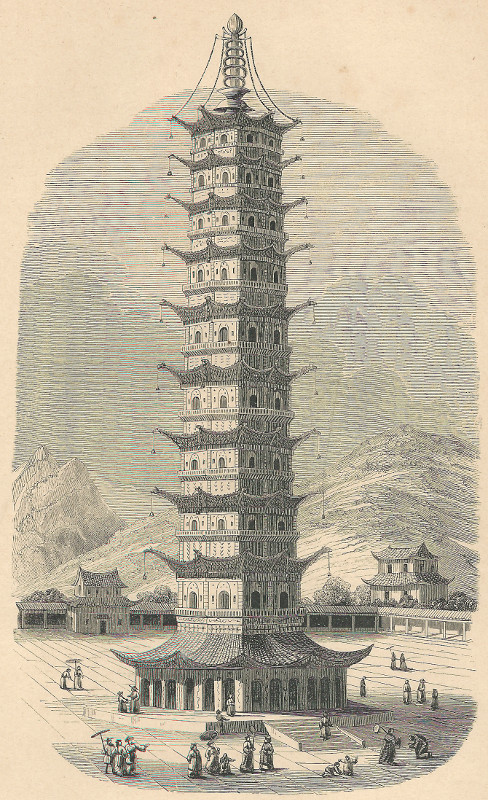 view Tour de porcelaine (Chine) by E. Breton