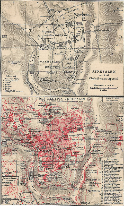 plan New Orleans en de Mississippi delta by F.A. Brockhaus