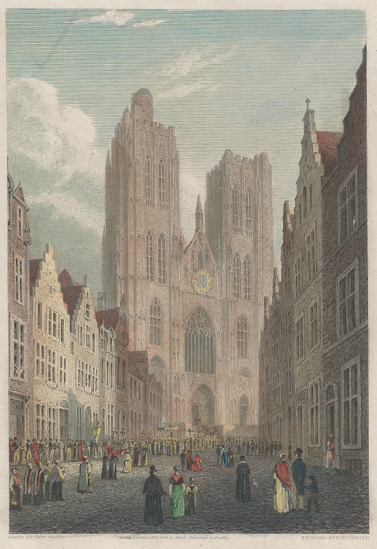 view Brussel by Captain R. Batty, W. Woolnoth