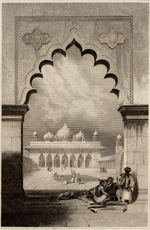 view Moti Musjet Pallast der Mogul, Kaiser in Agra by nn