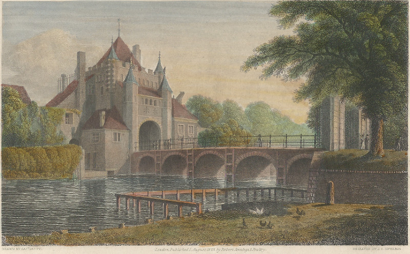 Grote Houtpoort Haarlem by Captain R. Batty, J.C. Edwards
