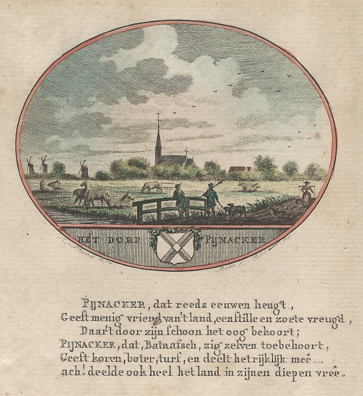 Het dorp Pijnacker by M. van Altena, Anna C. Brouwer