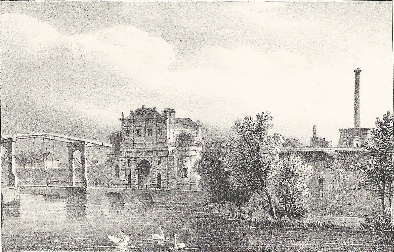 De St. Cathrijne-Poort. Met een overblijfsel van Kasteel Vredenburg by M. Mourot, H.J. Backer