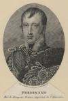 small image of the print Ferdinand, Roi de Hongrie, Prince impérial d l´Autriche thmbnail of Ferdinand, Roi de Hongrie, Prince impérial d l´Autriche