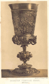 thmbnail of Gedreven vergulde beker (16e eeuw)