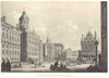 small image of the print Stadhuis en marktplein (18e eeuw) thmbnail of Stadhuis en marktplein (18e eeuw)