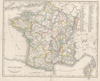 kaart Frankrijk
