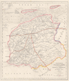 thmbnail of Kaart van de Provincie Friesland met aanduiding der Wadden en het Friesche Gat .