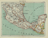 kaart Mexico