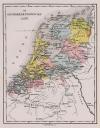 kaart De Geunieerde Provincien in 1610 