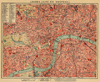 kaart Londen (City en Westend)