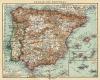 small image of the map Spanje en Portugal thmbnail of Spanje en Portugal